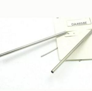 New Dana Long Silver Metal Earrings.